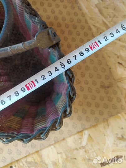 Корзинка плетенная СССР