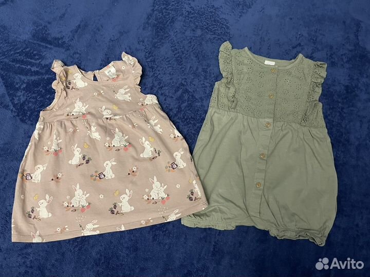 Вещи для девочки HM/next 74