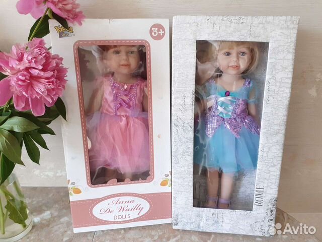 Кукла + платье (два вида) объявление продам