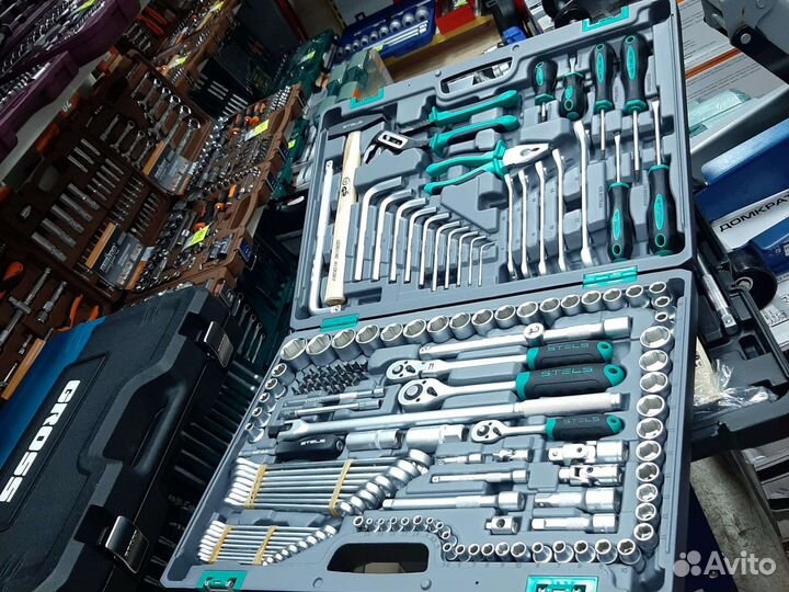 Набор инструментов stels 142 предмета