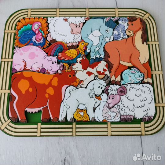 Деревянные пазлы