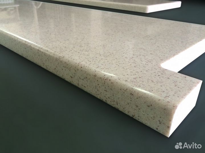 Подоконник из искусственного камня из акрила