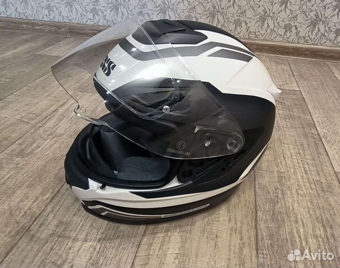 Шлем интеграл HX 315 2.0 IXS Бело-серый матовый