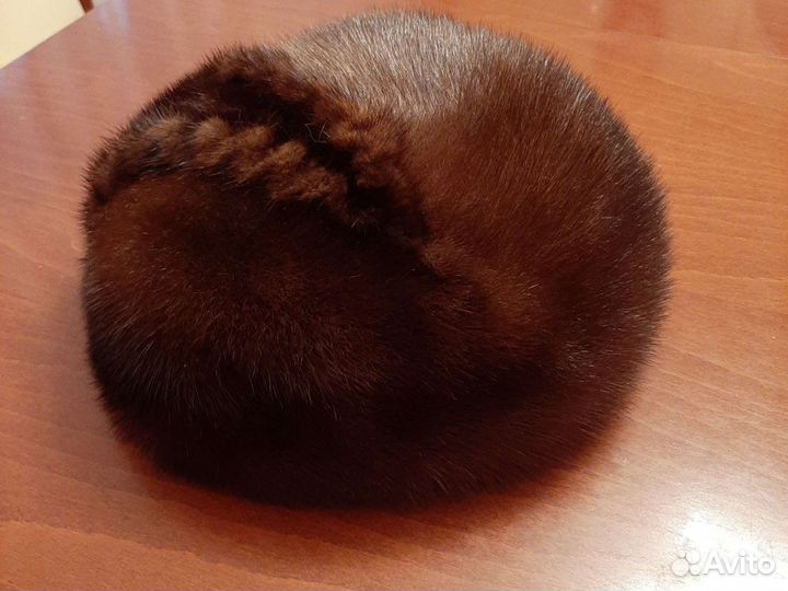 Берет норка р. 56-58