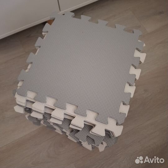 Детский коврик пазл для ползания 32 пазла