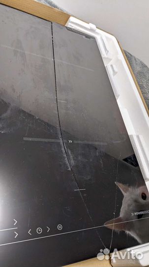 Индукционная плита (битая)