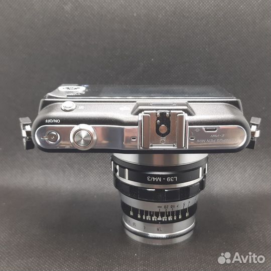 Фотоаппарат Olympus pm1 с объективом Индустар