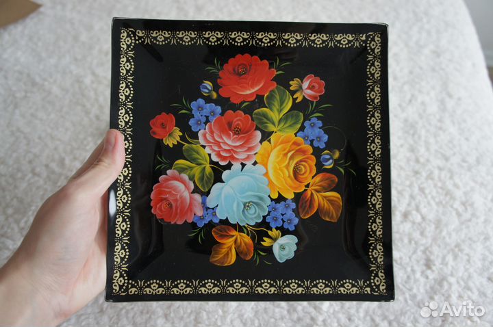 Тарелки квадратные 2 предмета (25 и 20 см)