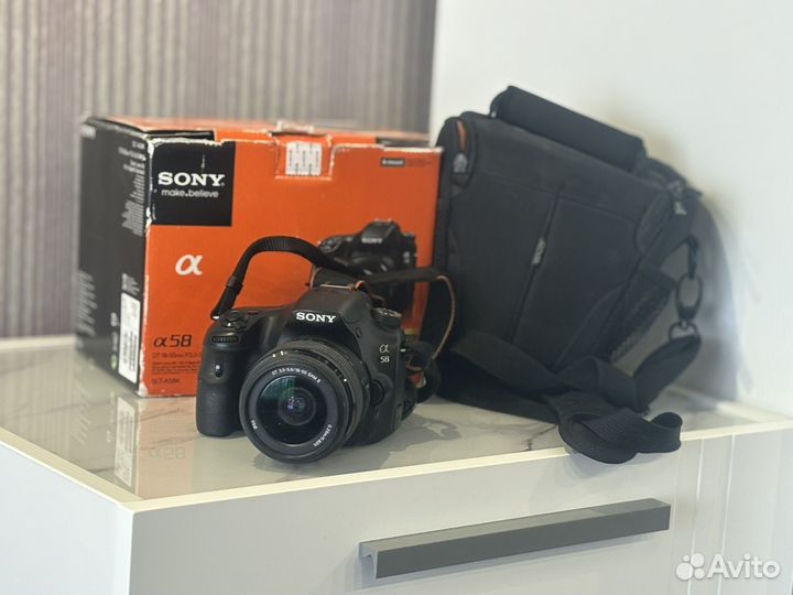 Зеркальный фотоаппарат sony a58