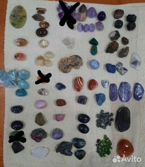 Камни и минералы коллекция