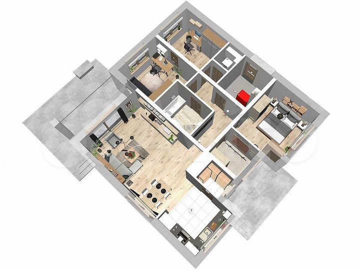 Дом 140 м² на участке 8,5 сот.