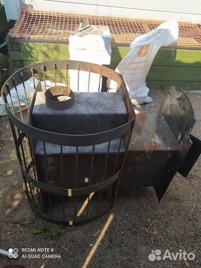 Печь для бани бу