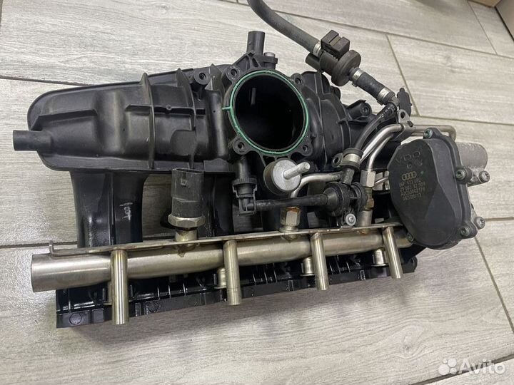 Впускной коллектор Ауди А4 8Е Б7 2.0 tfsi