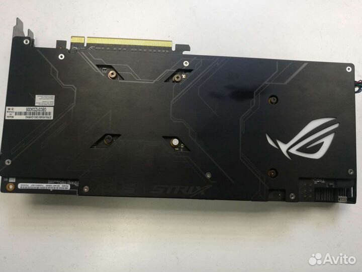 Видеокарта geforce GTX1060-6gb Asus strix