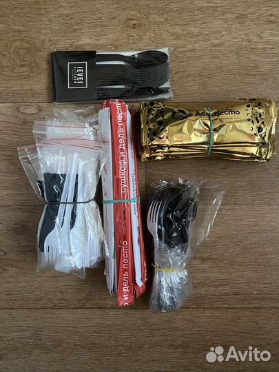 Набор одноразовой посуды, палочки для суши