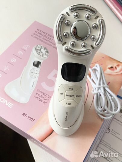 Аппарат для RF лифтинга Gezatone 5в1 массаж