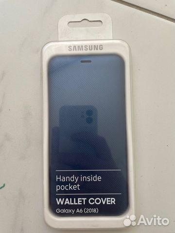 Оригинальный чехол книжка Samsung Galaxy A6