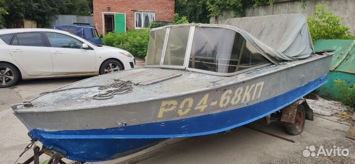 Лодка Прогресс 4 + мотор Yamaha 25 + прицеп