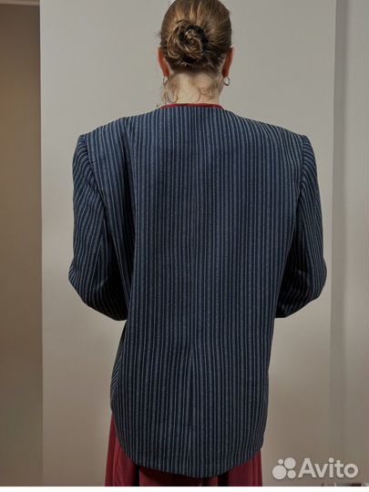 Пиджак винтаж с деконструкцией y2k