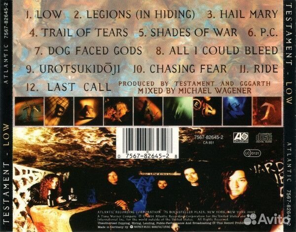 Testament - Low (CD)