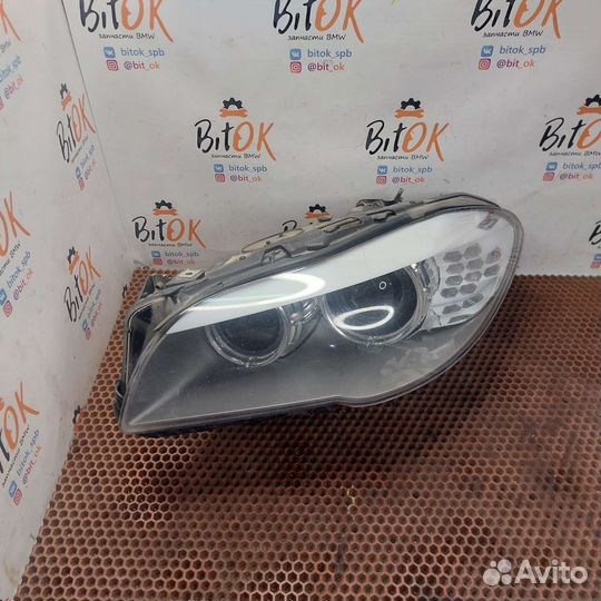 Левая фара в сборе BMW f10 дорестайлинг биксенон