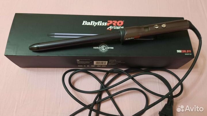 Щипцы для завивки волос babyliss pro
