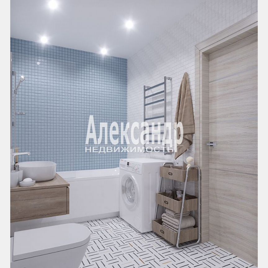 1-к. апартаменты, 36,8 м², 4/17 эт.