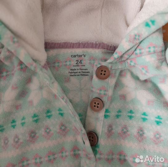 Флисовая поддева 86 92