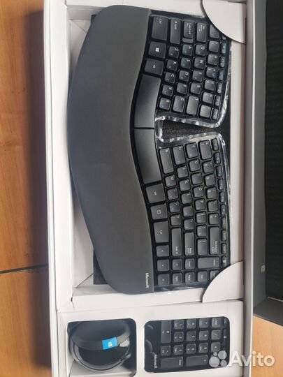 Новая Microsoft sculpt ergonomic desktop