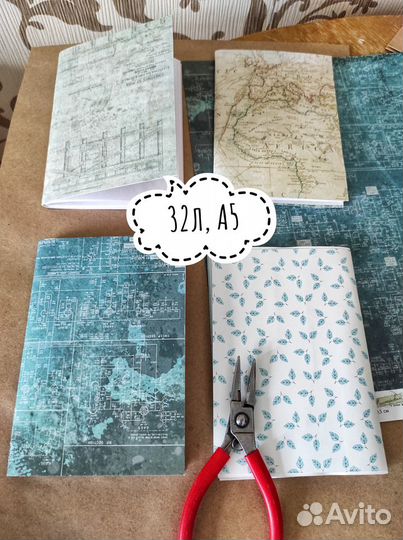 Блокнот хендмейд, ручной работы