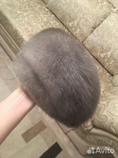 Шапка норковая