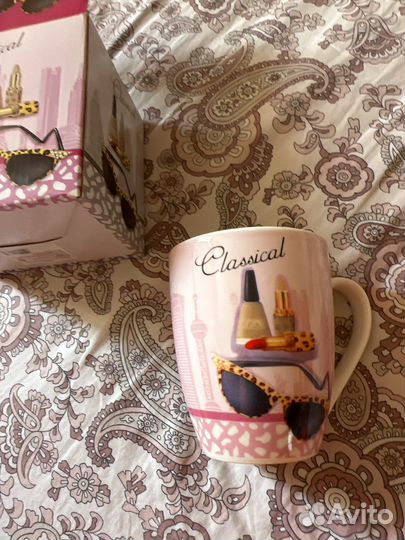 Кружка 390 мл подарочная фарфор