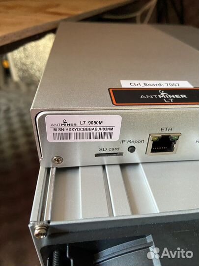 Asic bitmain antminer l7