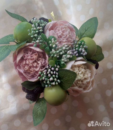 Букет из мыла