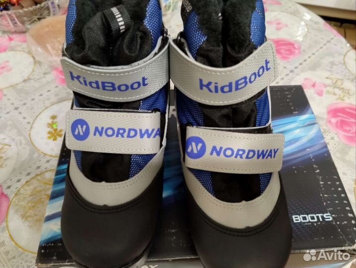 Ботинки для лыж детские