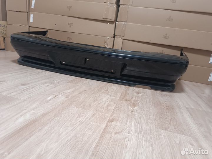 Бампер задний ваз 2115 графитовый металлик