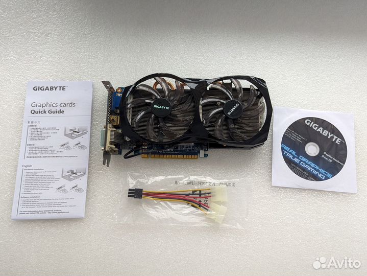Видеокарта Gigabyte GeForce GTX 650 Ti