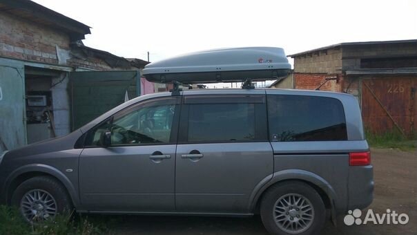 Автобокс на крышу Ветлан 450 л на Chevrolet Corsa