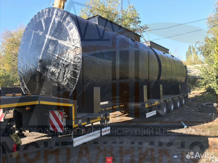 Резервуар Горизонтальный Стальной ргсп-100 м3