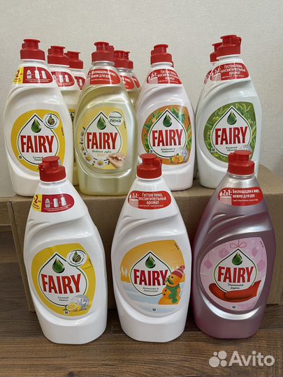 Средство для мытья посуды fairy 450 900 мл тайд