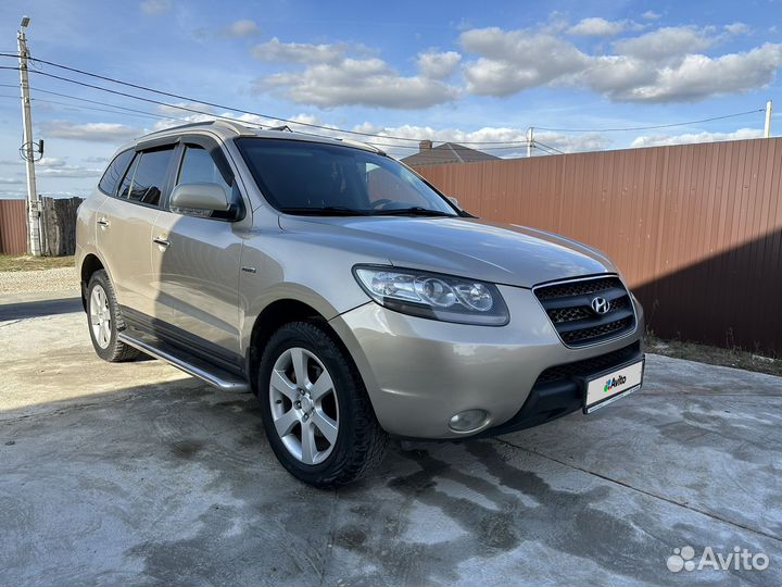 Hyundai Santa Fe 2.2 AT, 2009, 197 000 км