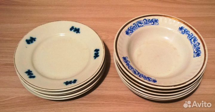 Тарелки с рисунком глубокие не глубокие керамика