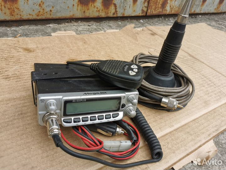 Рация MegaJet MJ-600 Plus с Антенной 1.5 метра