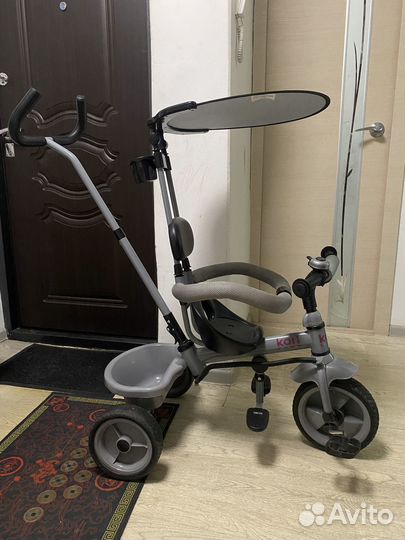 Детский велосипед с ручкой бу