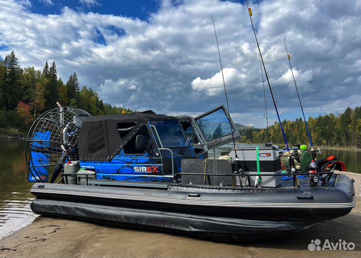 Аэролодка Турист весом 750кг