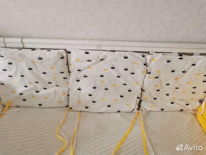 Бортики в детскую кроватку