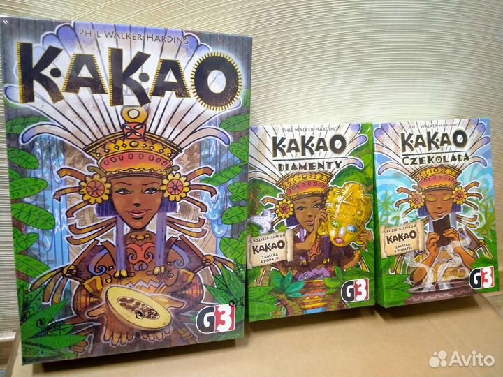 Настольная игра Cacao Kakao + 2 допа