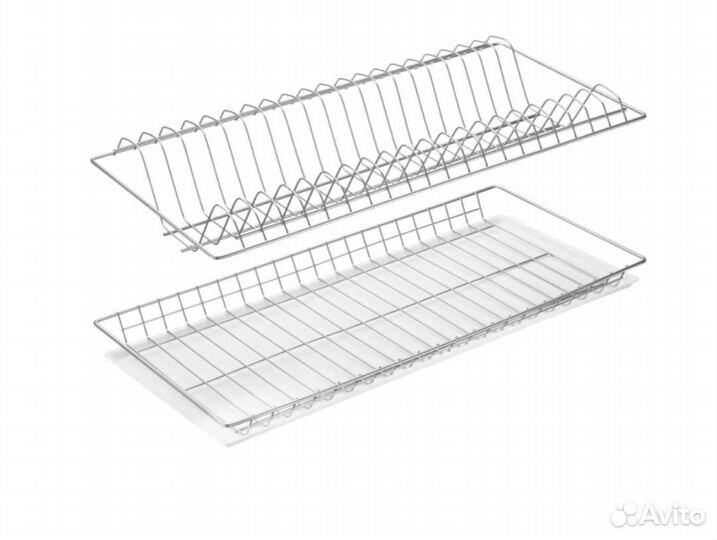 Новая стальная сушка для посуды 800мм