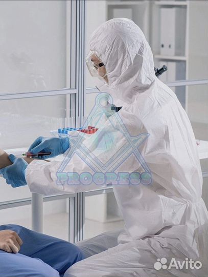 Комбинезон защитный одноразовый каспер 2 шт