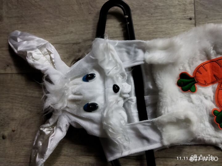 Новогодний костюм зайка